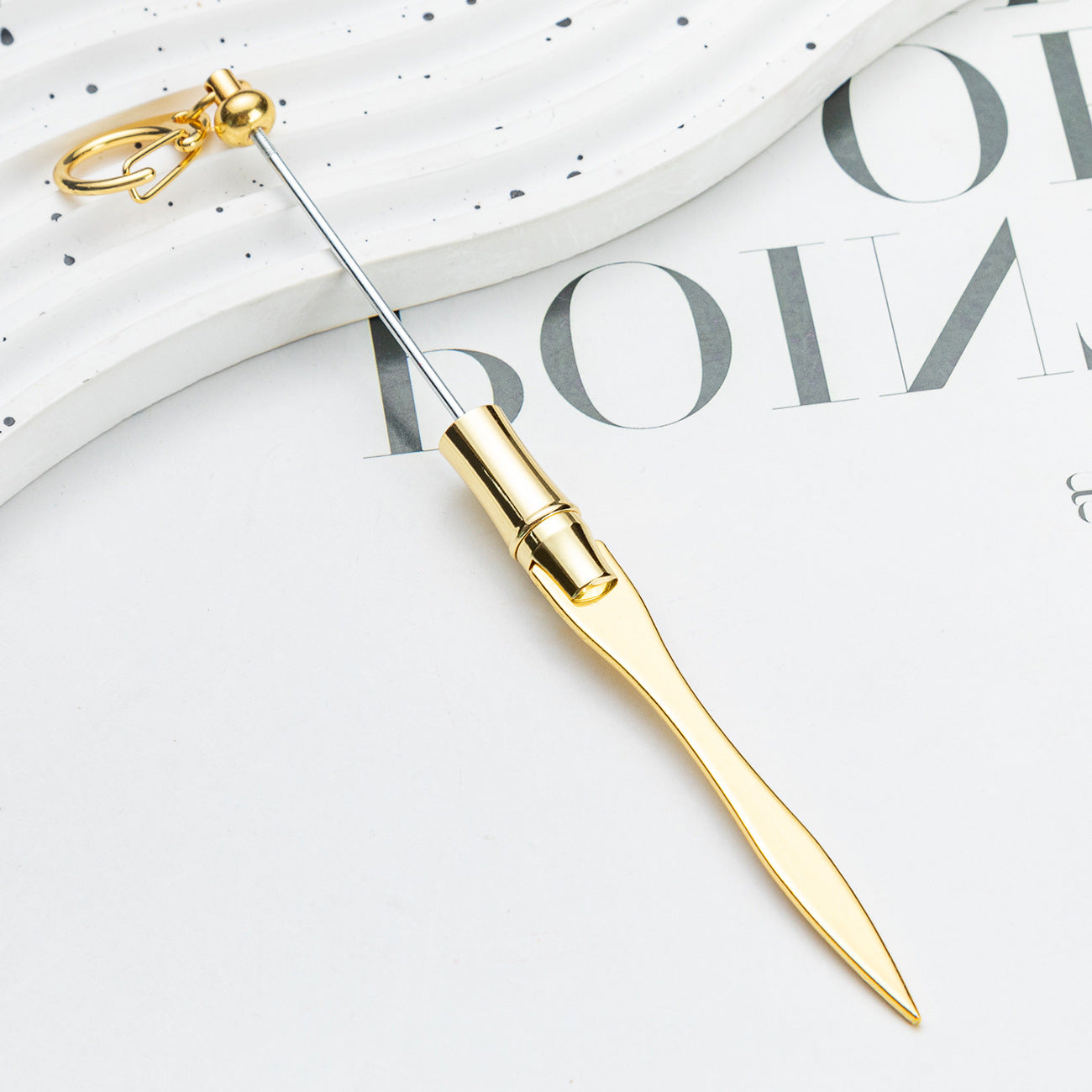 Wholesale Diy Beaded Multifunctional Metal Letter Opener
